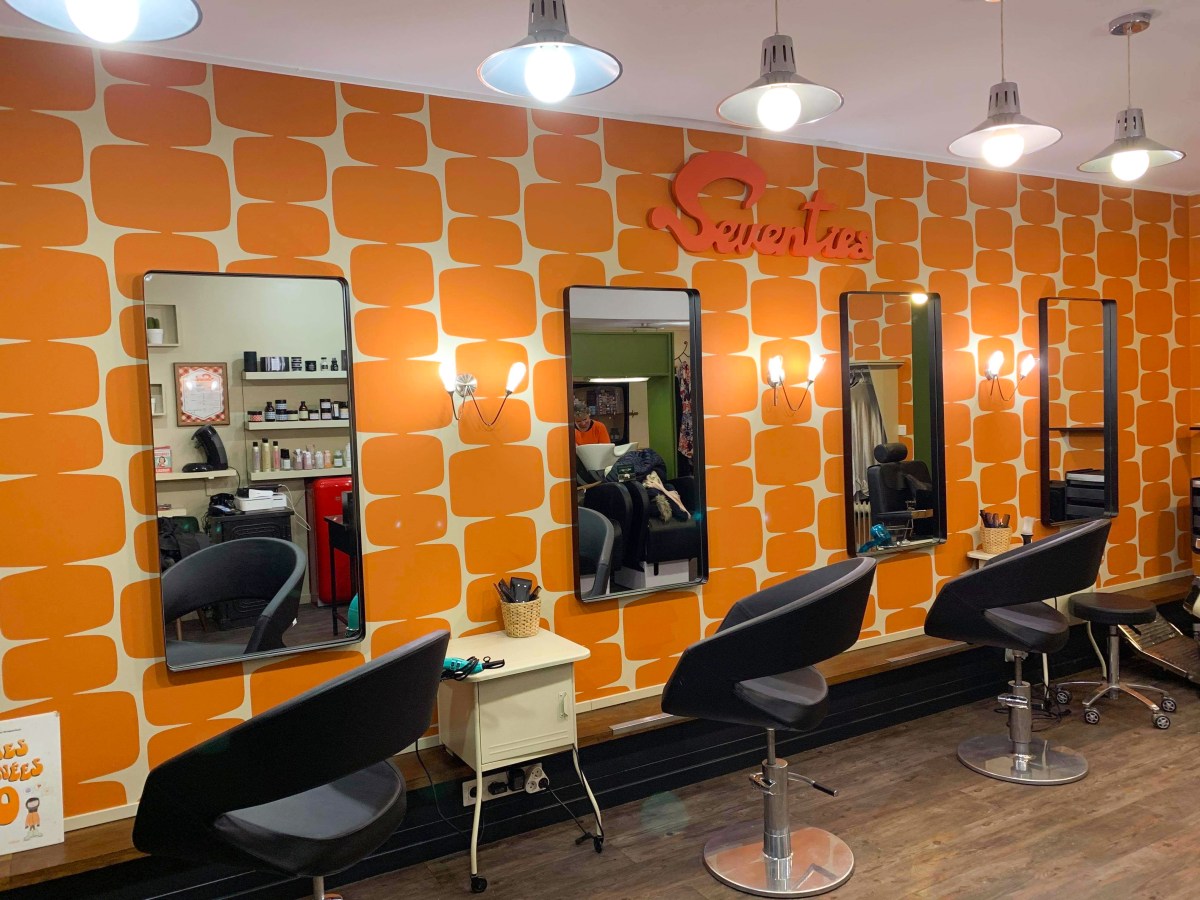 Le salon de coiffure &laquo;&nbsp;Seventies&nbsp;&raquo; à&nbsp;Lille